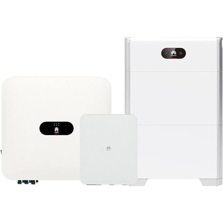 Huawei SUN2000-8K-MAP0 + LUNA2000-10kWh-S0 (5kWh) mit Ersatzstrom + SA4H-A02 – Speicherpaket (Wechselrichter + Batteriespeicher)
