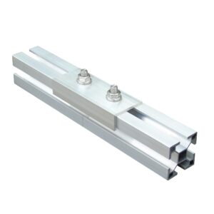10 Stck Profilverbinder ALU ÜBER ECK 2 LOCH für Aluprofil 19% MwSt.